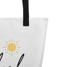 Load image into Gallery viewer, JOYFUL All-Over Print Large Tote Bag