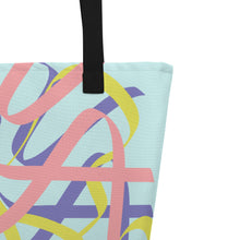 Load image into Gallery viewer, CELEBRATE THE DAY Large Tote Bag