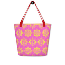 Load image into Gallery viewer, FAVOIRE All-Over Print Large Tote Bag
