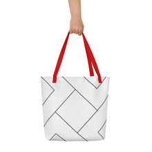 Load image into Gallery viewer, MODERN LINES All-Over Print Large Tote Bag