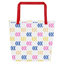 Load image into Gallery viewer, ARROWS All-Over Print Large Tote Bag