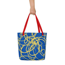 Load image into Gallery viewer, MODERN ART All-Over Print Large Tote Bag