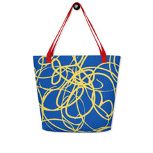 Load image into Gallery viewer, MODERN ART All-Over Print Large Tote Bag