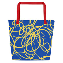 Load image into Gallery viewer, MODERN ART All-Over Print Large Tote Bag