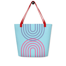 Load image into Gallery viewer, METRO All-Over Print Large Tote Bag