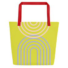 Load image into Gallery viewer, METRO All-Over Print Large Tote Bag