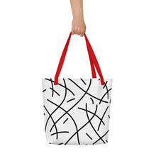 Load image into Gallery viewer, VOGUE All-Over Print Large Tote Bag