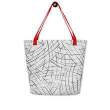 Load image into Gallery viewer, RHAPSODY All-Over Print Large Tote Bag
