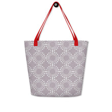 Load image into Gallery viewer, MODERN CIRCLES All-Over Print Large Tote Bag