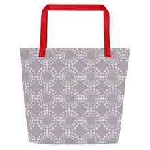 Load image into Gallery viewer, MODERN CIRCLES All-Over Print Large Tote Bag