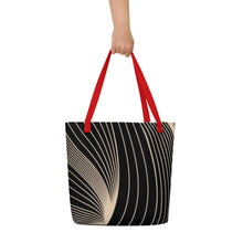 Load image into Gallery viewer, MODERN WAVE All-Over Print Large Tote Bag