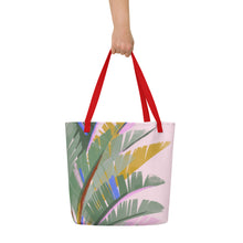 Load image into Gallery viewer, TROPICAL All-Over Print Large Tote Bag