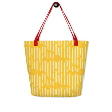 Load image into Gallery viewer, MODERN LINES All-Over Print Large Tote Bag