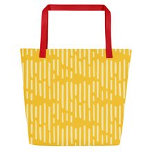 Load image into Gallery viewer, MODERN LINES All-Over Print Large Tote Bag