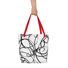 Load image into Gallery viewer, MODERN ART All-Over Print Large Tote Bag