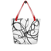 Load image into Gallery viewer, MODERN ART All-Over Print Large Tote Bag