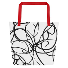Load image into Gallery viewer, MODERN ART All-Over Print Large Tote Bag