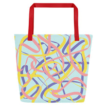 Load image into Gallery viewer, CELEBRATE THE DAY Large Tote Bag