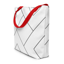 Load image into Gallery viewer, MODERN LINES All-Over Print Large Tote Bag