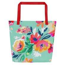 Load image into Gallery viewer, ESTEE All-Over Print Large Tote Bag