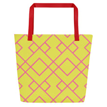 Load image into Gallery viewer, NATALIE All-Over Print Large Tote Bag