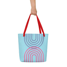 Load image into Gallery viewer, METRO All-Over Print Large Tote Bag
