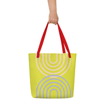 Load image into Gallery viewer, METRO All-Over Print Large Tote Bag