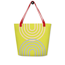 Load image into Gallery viewer, METRO All-Over Print Large Tote Bag