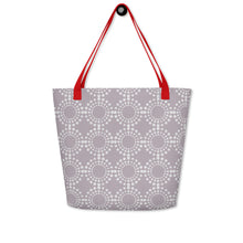Load image into Gallery viewer, MODERN CIRCLES All-Over Print Large Tote Bag