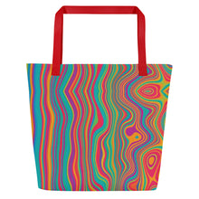 Load image into Gallery viewer, CALI All-Over Print Large Tote Bag