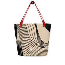 Load image into Gallery viewer, MODERN WAVE All-Over Print Large Tote Bag