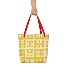 Load image into Gallery viewer, BRIGHT DAY All-Over Print Large Tote Bag