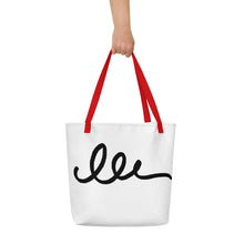 Load image into Gallery viewer, SIGNATURE All-Over Print Large Tote Bag