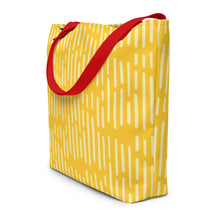 Load image into Gallery viewer, MODERN LINES All-Over Print Large Tote Bag