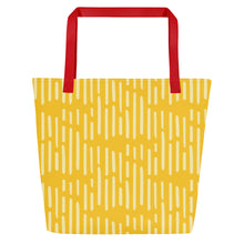 Load image into Gallery viewer, MODERN LINES All-Over Print Large Tote Bag