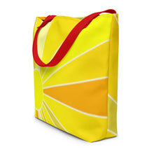 Load image into Gallery viewer, SUNRISE All-Over Print Large Tote Bag