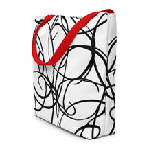 Load image into Gallery viewer, MODERN ART All-Over Print Large Tote Bag