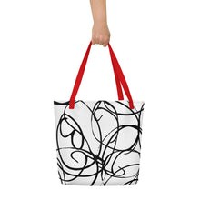 Load image into Gallery viewer, MODERN ART All-Over Print Large Tote Bag