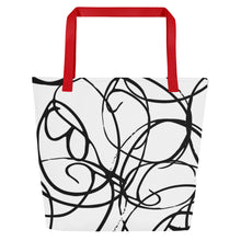 Load image into Gallery viewer, MODERN ART All-Over Print Large Tote Bag