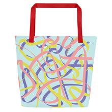 Load image into Gallery viewer, CELEBRATE THE DAY Large Tote Bag