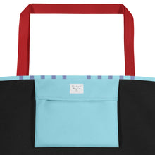 Load image into Gallery viewer, METRO All-Over Print Large Tote Bag
