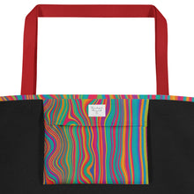 Load image into Gallery viewer, CALI All-Over Print Large Tote Bag