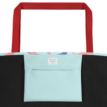 Load image into Gallery viewer, CELEBRATE THE DAY Large Tote Bag
