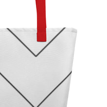 Load image into Gallery viewer, MODERN LINES All-Over Print Large Tote Bag