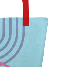 Load image into Gallery viewer, METRO All-Over Print Large Tote Bag