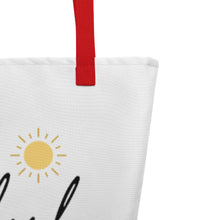 Load image into Gallery viewer, JOYFUL All-Over Print Large Tote Bag