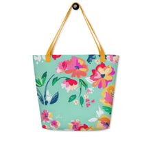 Load image into Gallery viewer, ESTEE All-Over Print Large Tote Bag