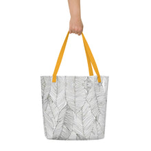 Load image into Gallery viewer, BANANA LEAF All-Over Print Large Tote Bag