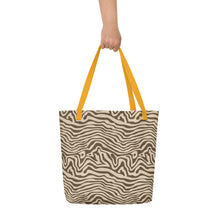 Load image into Gallery viewer, ANIMAL PRINT All-Over Print Large Tote Bag