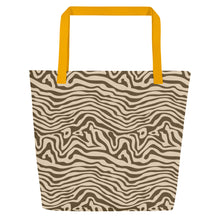 Load image into Gallery viewer, ANIMAL PRINT All-Over Print Large Tote Bag